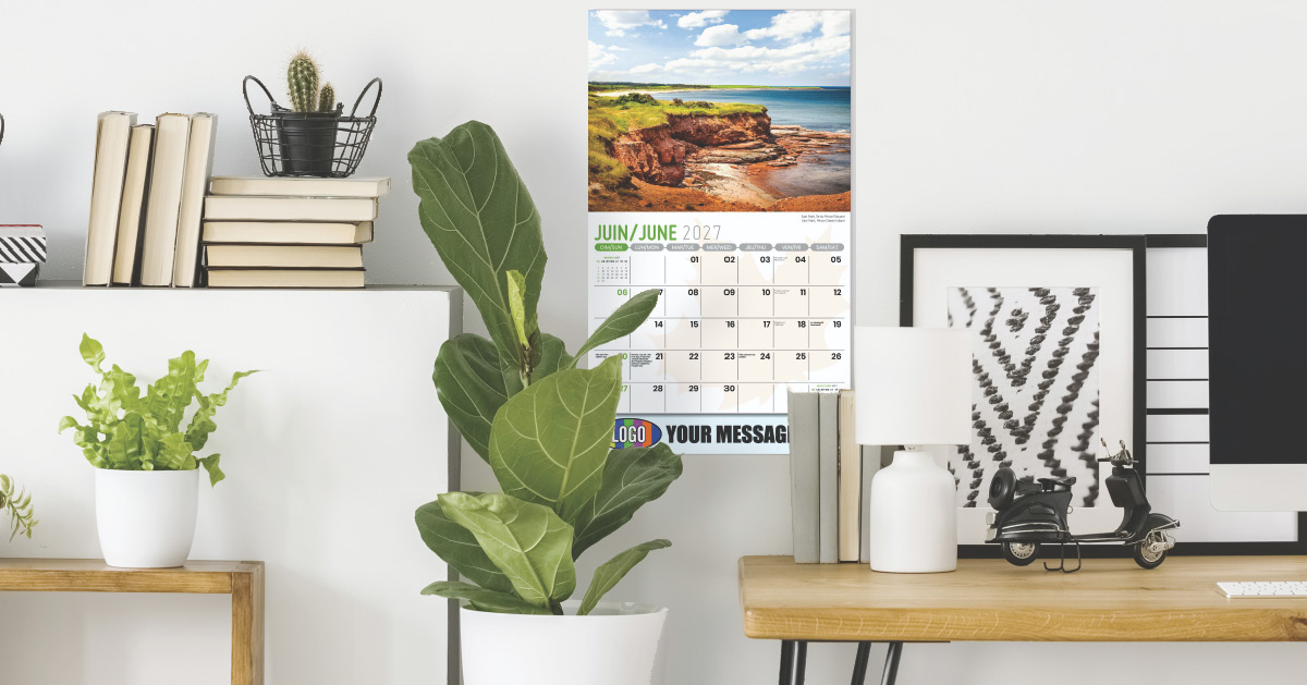 2027 Scenes of Canada Business Promotional Calendar