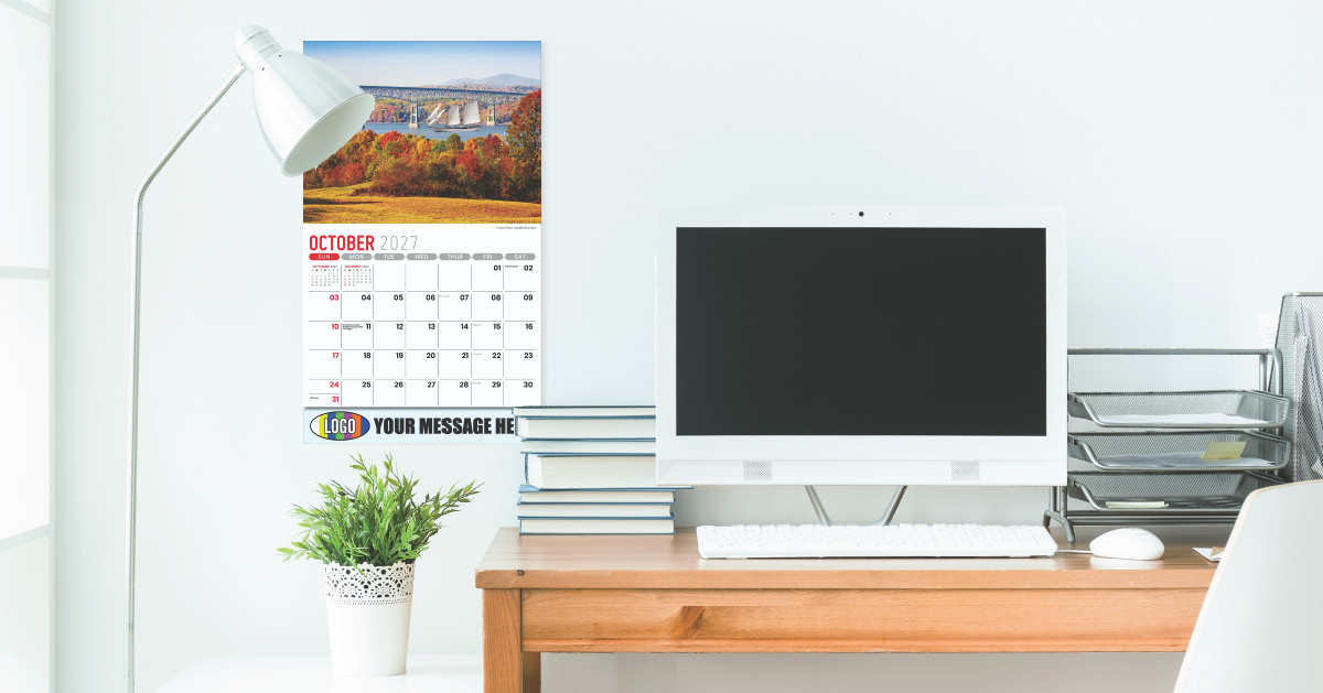 2027 Scenes of New York Business Promotional Calendar