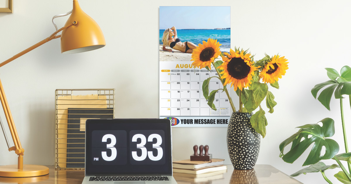 2027 Swimsuits Business Promotional Calendar