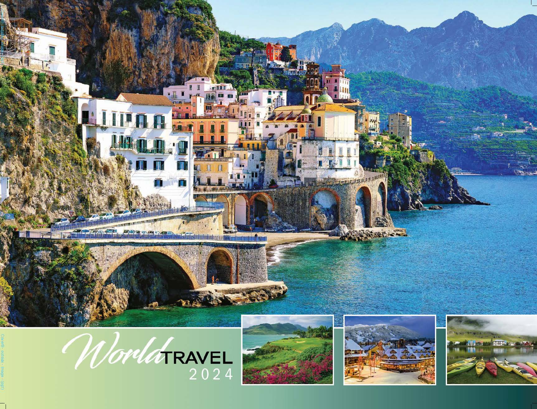 2024 Wall Calendar Travel Destinations